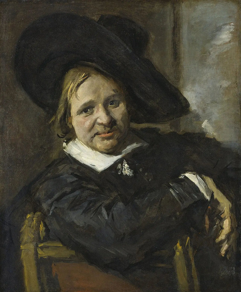 Şapkalı Isaac Massa Portresi - Frans Hals
