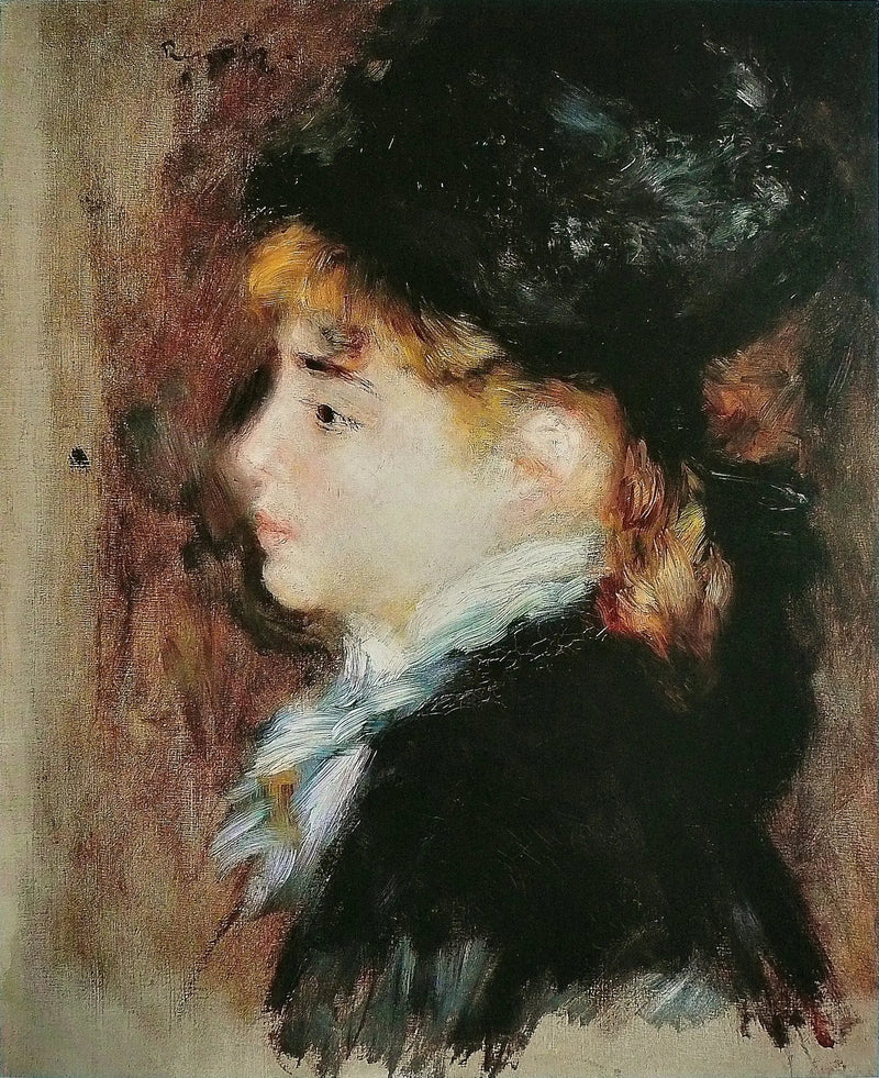 Margot olarak bilinen Portre - Pierre-Auguste Renoir