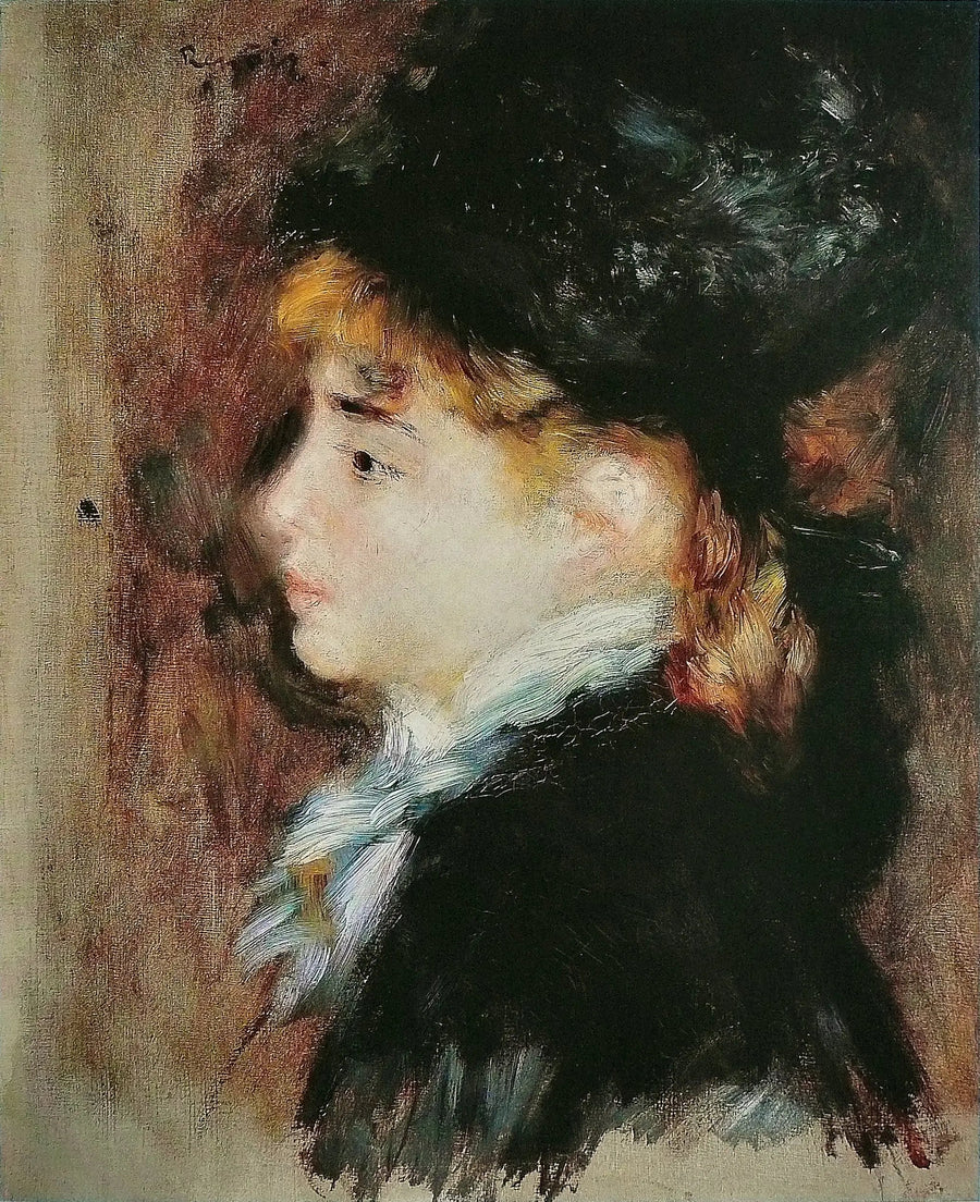Margot olarak bilinen Portre - Pierre-Auguste Renoir