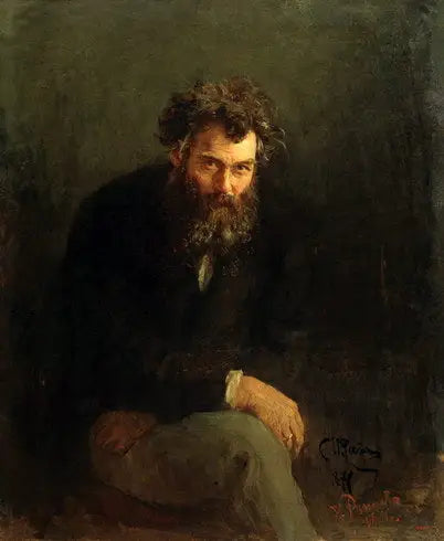 Ivan Çiçkin Portresi - Ilya Repin