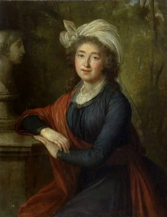 İzabela Lubomirska portresi doğum adı Czartoryska - Élisabeth Vigée Le Brun