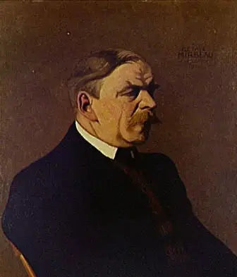 Octave Mirbeau Portresi - Félix Vallotton