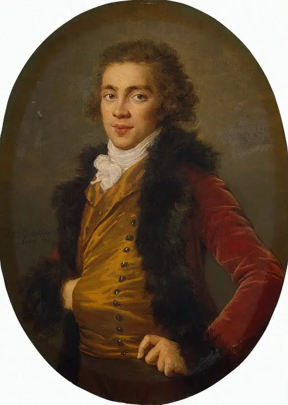 Baron Grigori Strogsnov Portresi - Élisabeth Vigée Le Brun