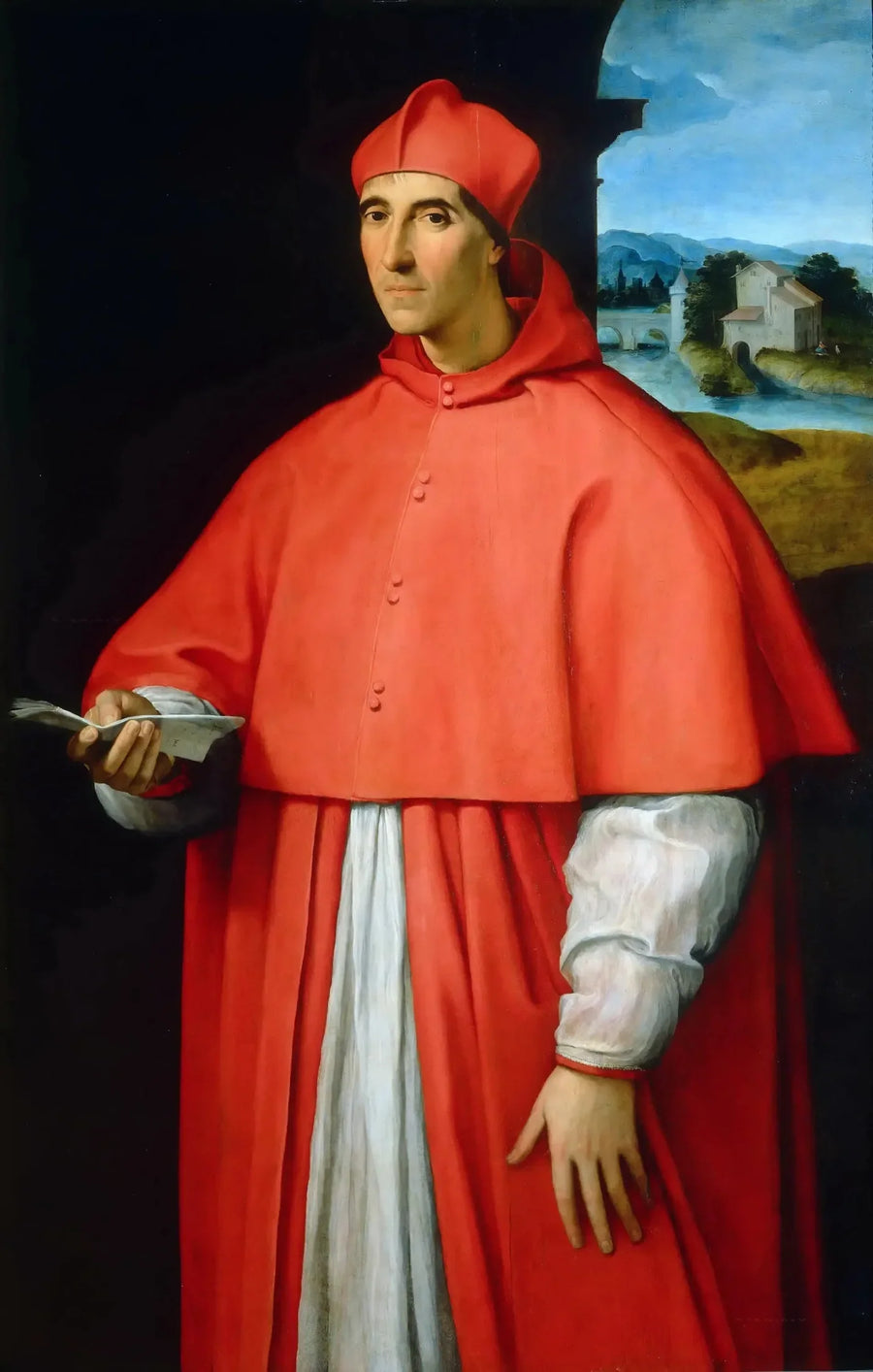 Kardinal Alessandro Farnèse Portresi - Raphael Sanzio