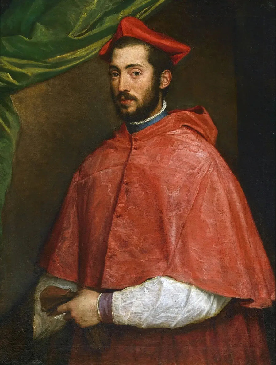 Kartinal Alexandre Farnèse Portresi - Titian