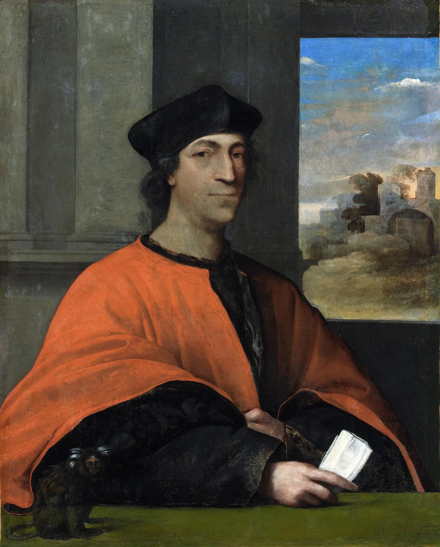 Cardinal Antonio Ciocchi del Monte (1461-1533) Portresi - Sebastiano del Piombo