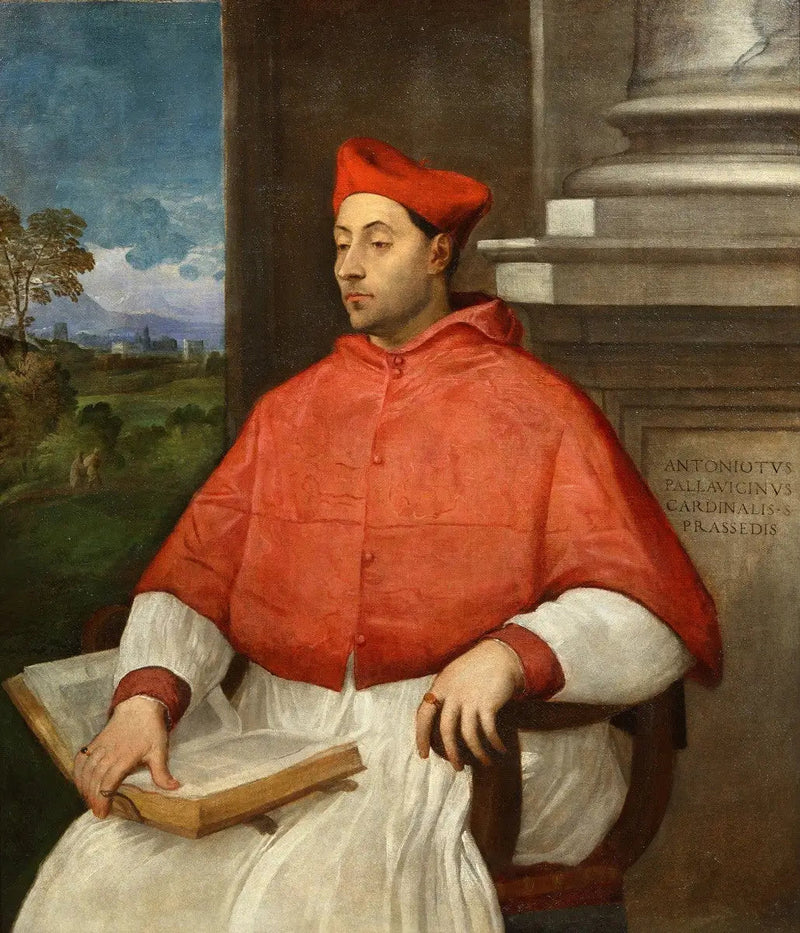 Cardinal Antonio Pallavicini Portresi - Titian