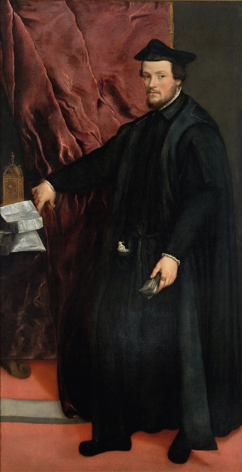 Kardinal Cristoforo Madruzzo Portresi - Titian