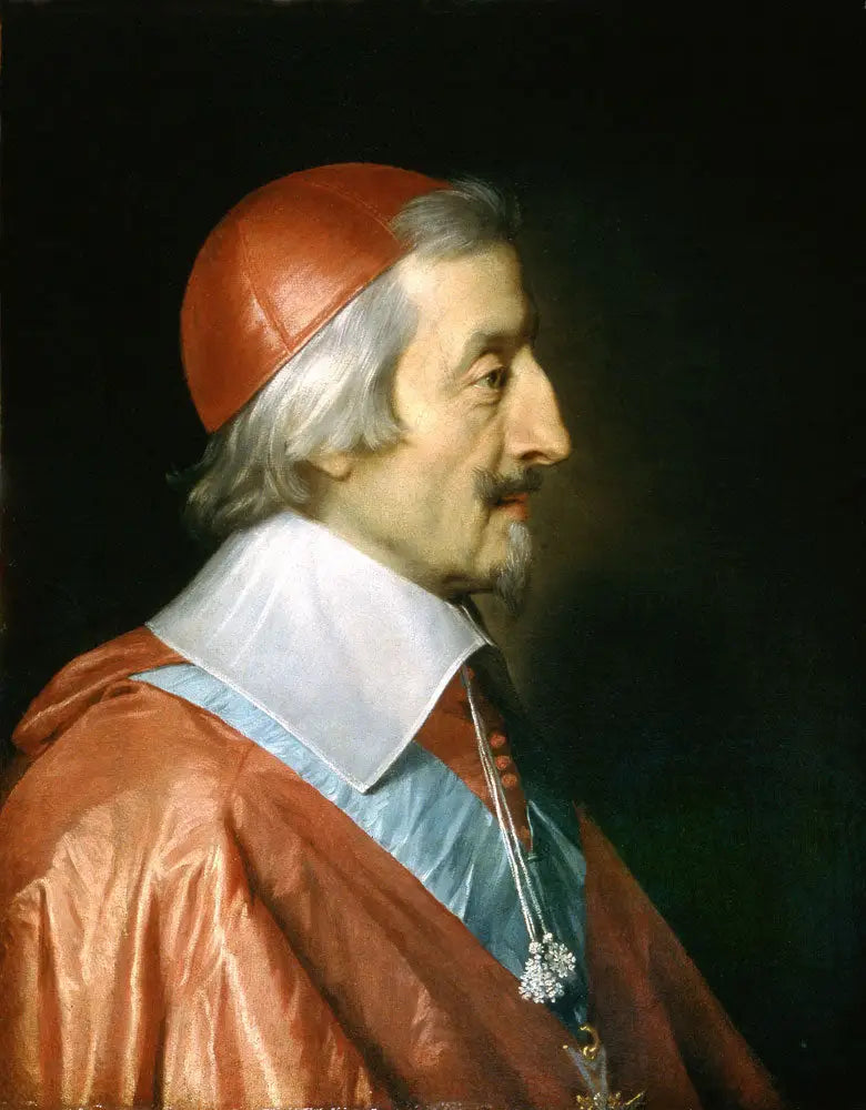 Portrait du cardinal de Richelieu - Philippe de Champaigne - Alpha Reproduction