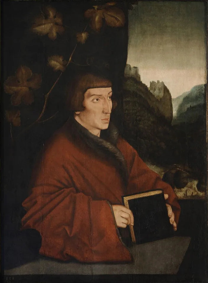 Kanonik Ambrosius Volmar Keller Portresi - Hans Baldung Grien