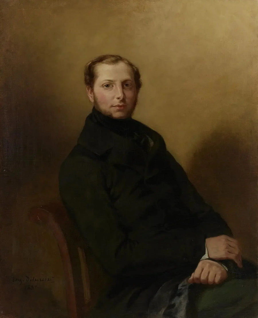Kont Charles de Mornay Portresi - Eugène Delacroix