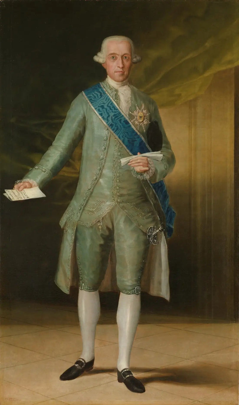 Floridablanca Kontu Portresi - Francisco de Goya