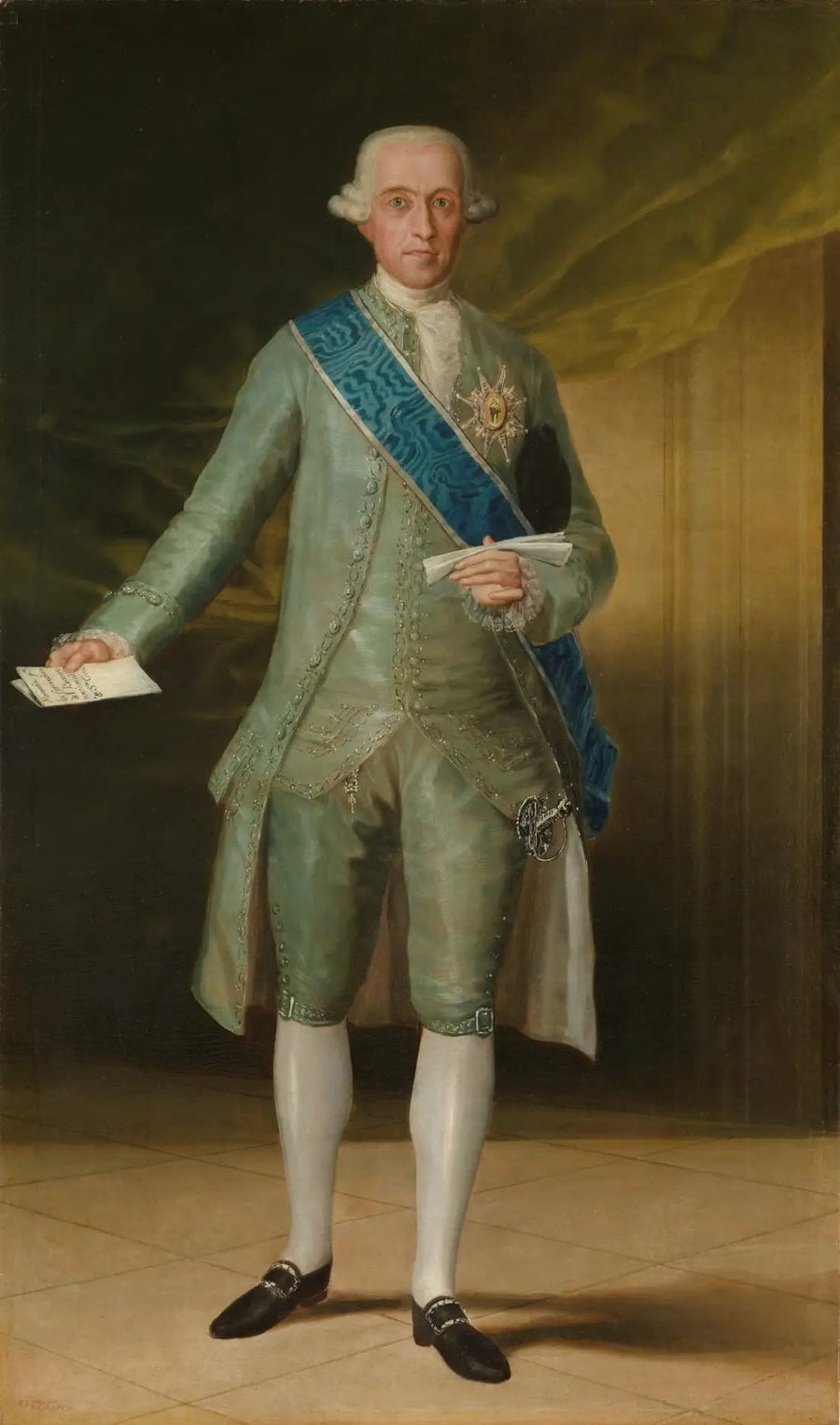 Floridablanca Kontu Portresi - Francisco de Goya
