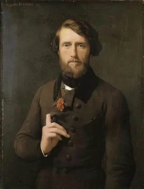 Félix d'Arjuzon Kontu Portresi (1800-1874) - Hippolyte Flandrin