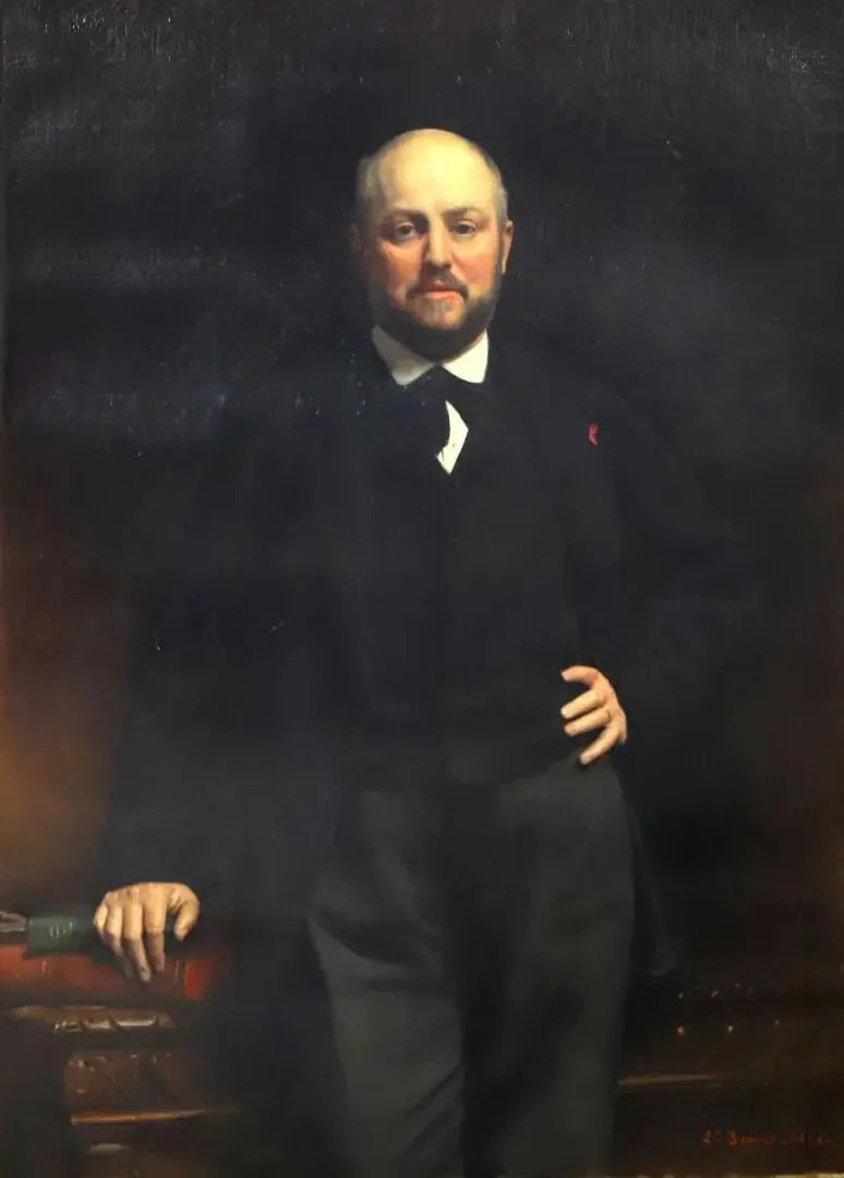 Frédéric Alexis Louis Pillet-Will Kontu Portresi - Léon Bonnat