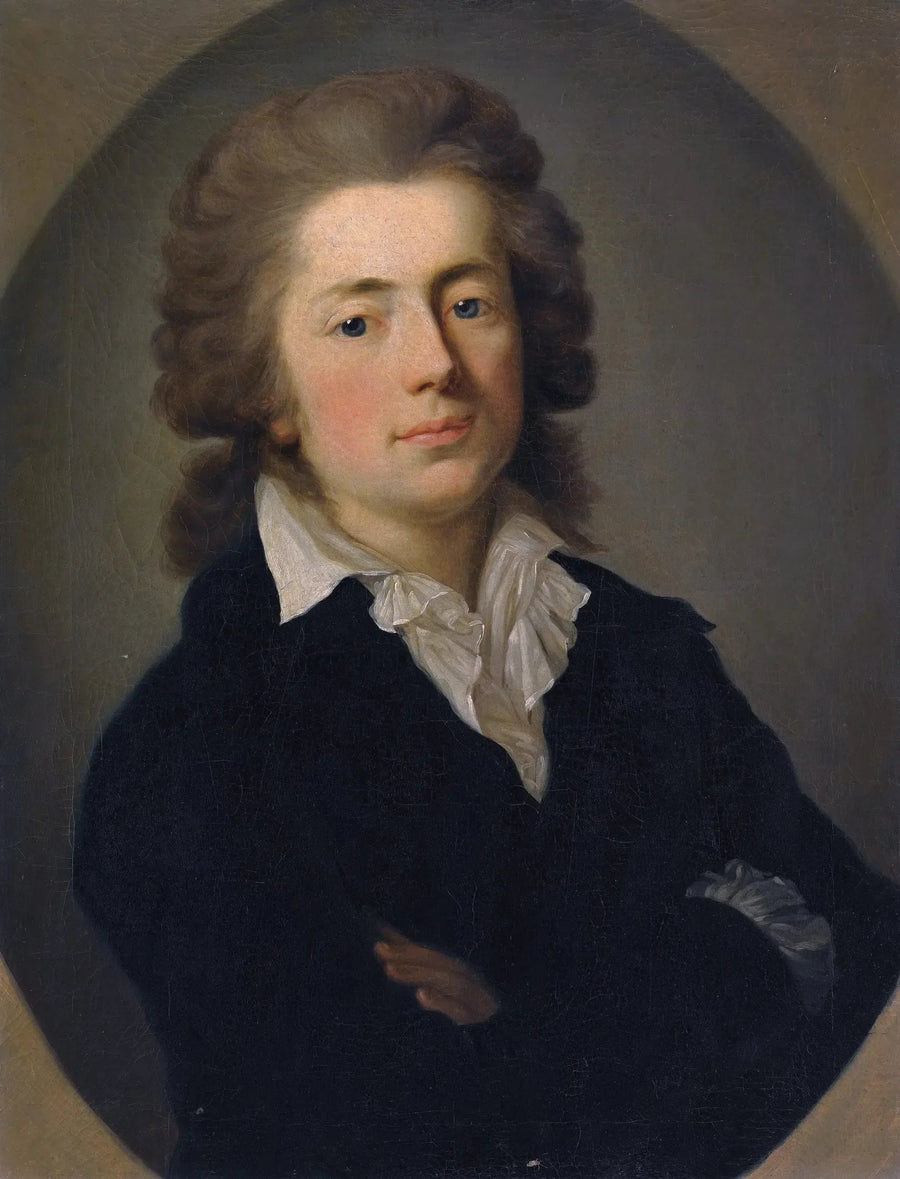 Jan Potocki Kontu Portresi. - Anton Graff
