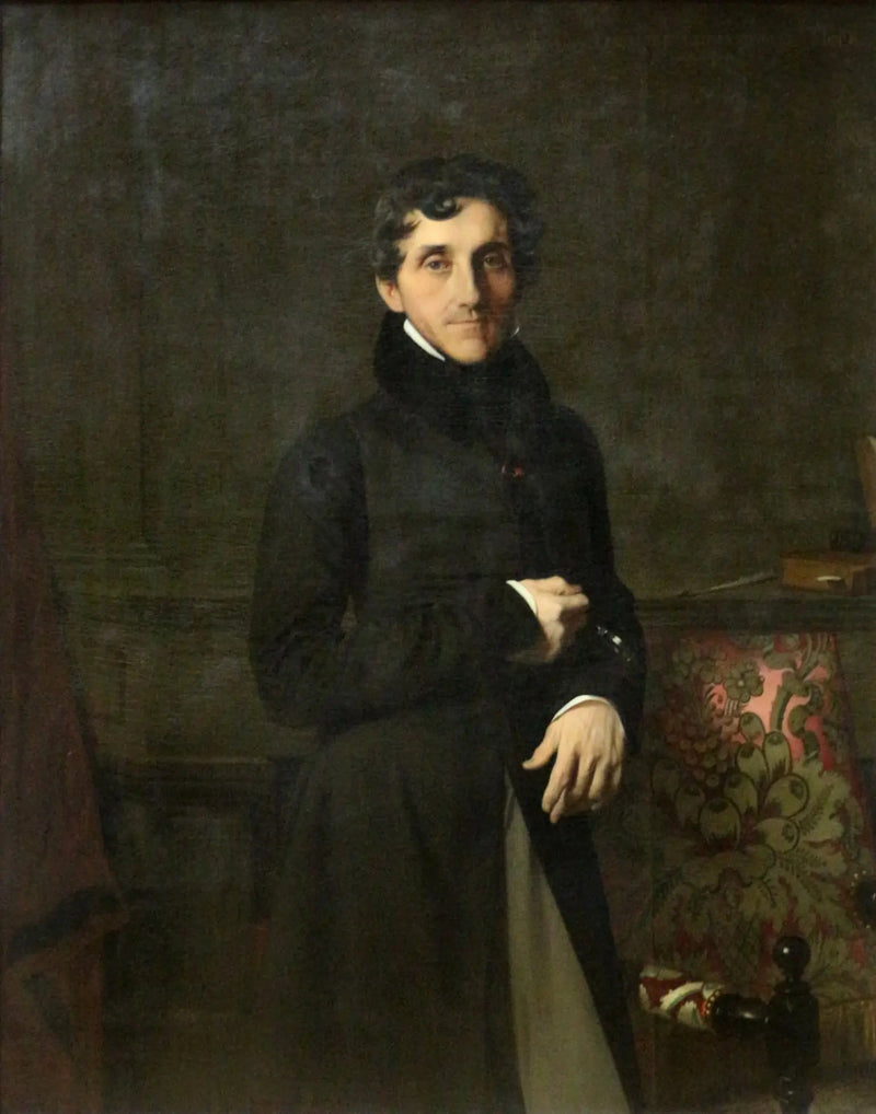 Kont Louis-Mathieu Molé Portresi - Jean-Auguste-Dominique Ingres