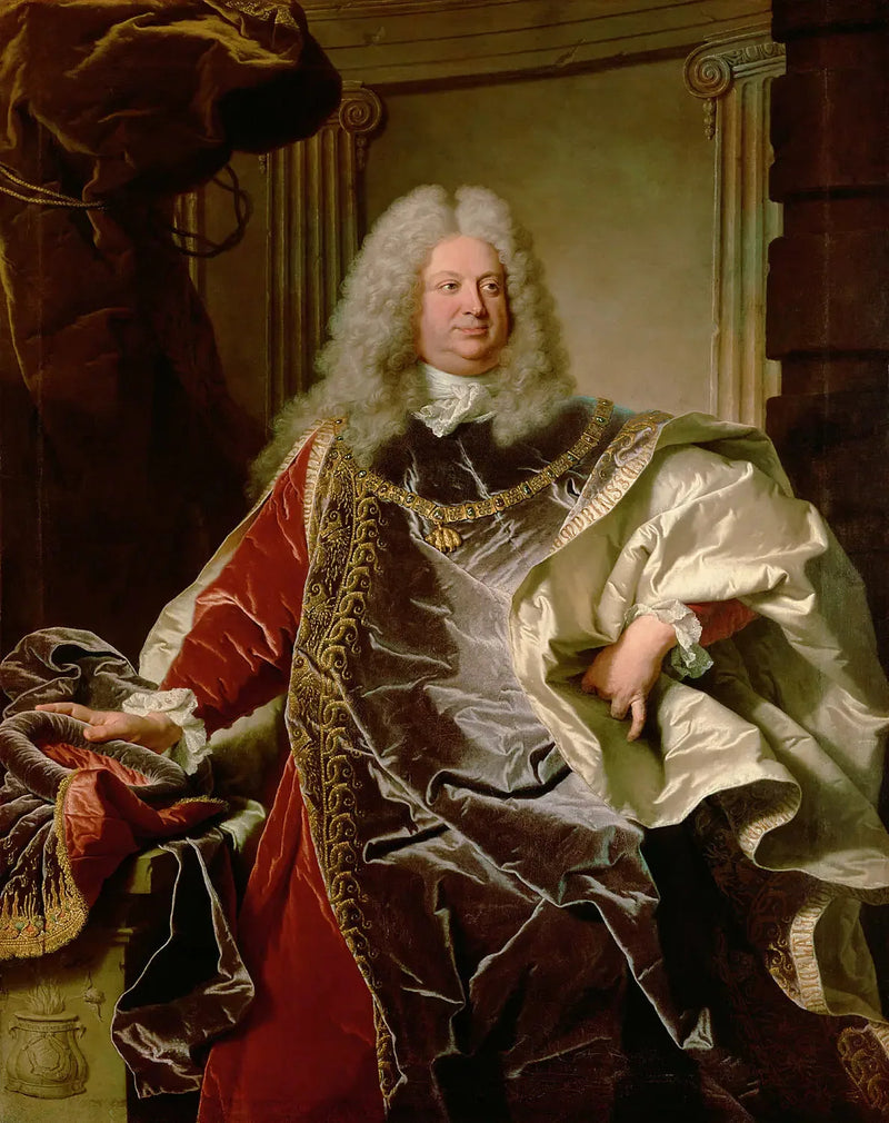 Hyacinthe Rigaud tarafından Sinzendorf Kontu Portresi - Hyacinthe Rigaud