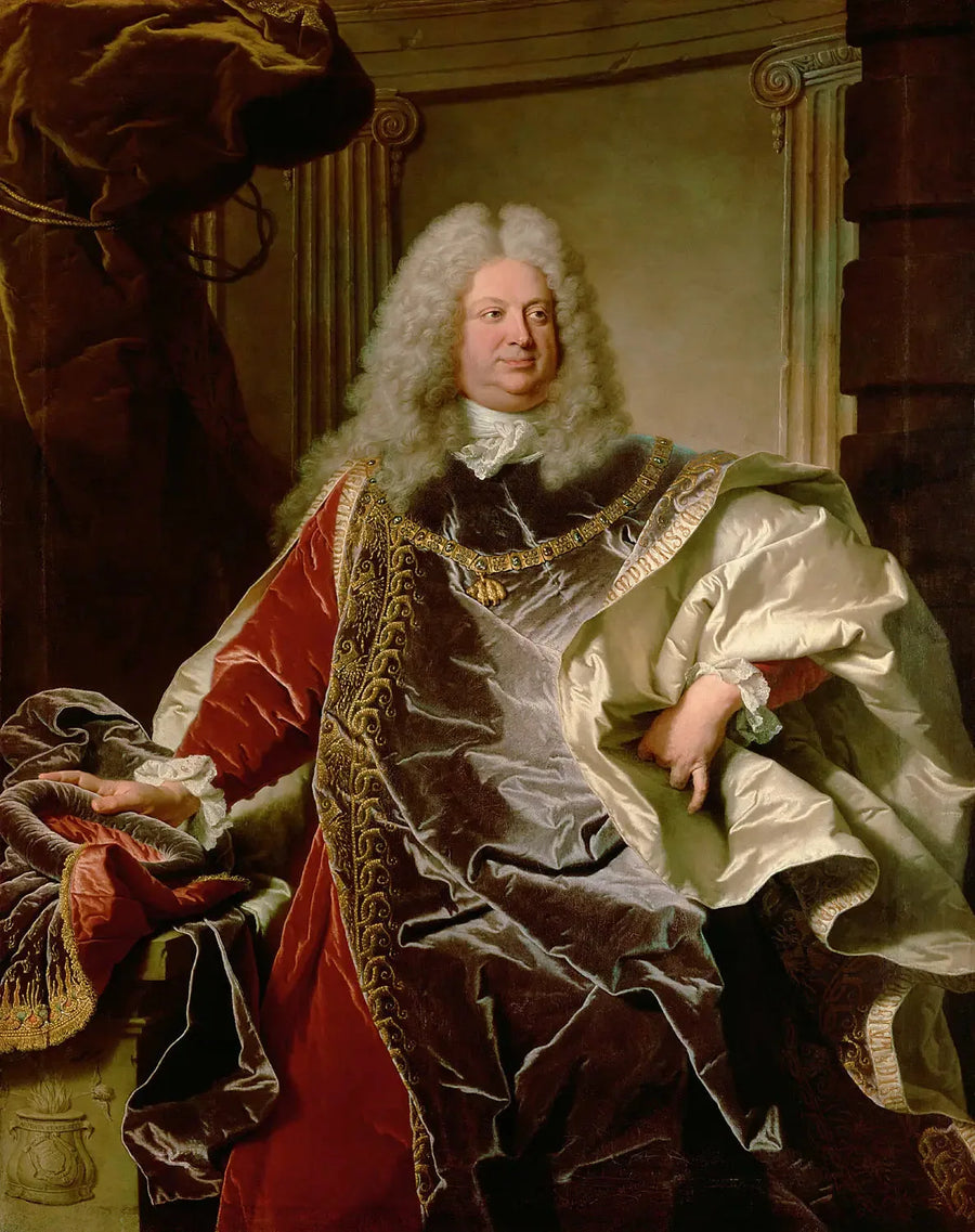 Hyacinthe Rigaud tarafından Sinzendorf Kontu Portresi - Hyacinthe Rigaud