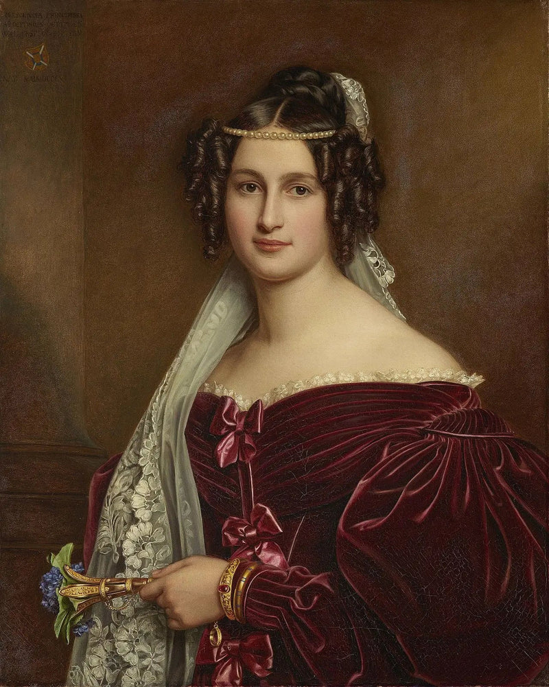 Crescentia Bourgin Portresi - Joseph Karl Stieler