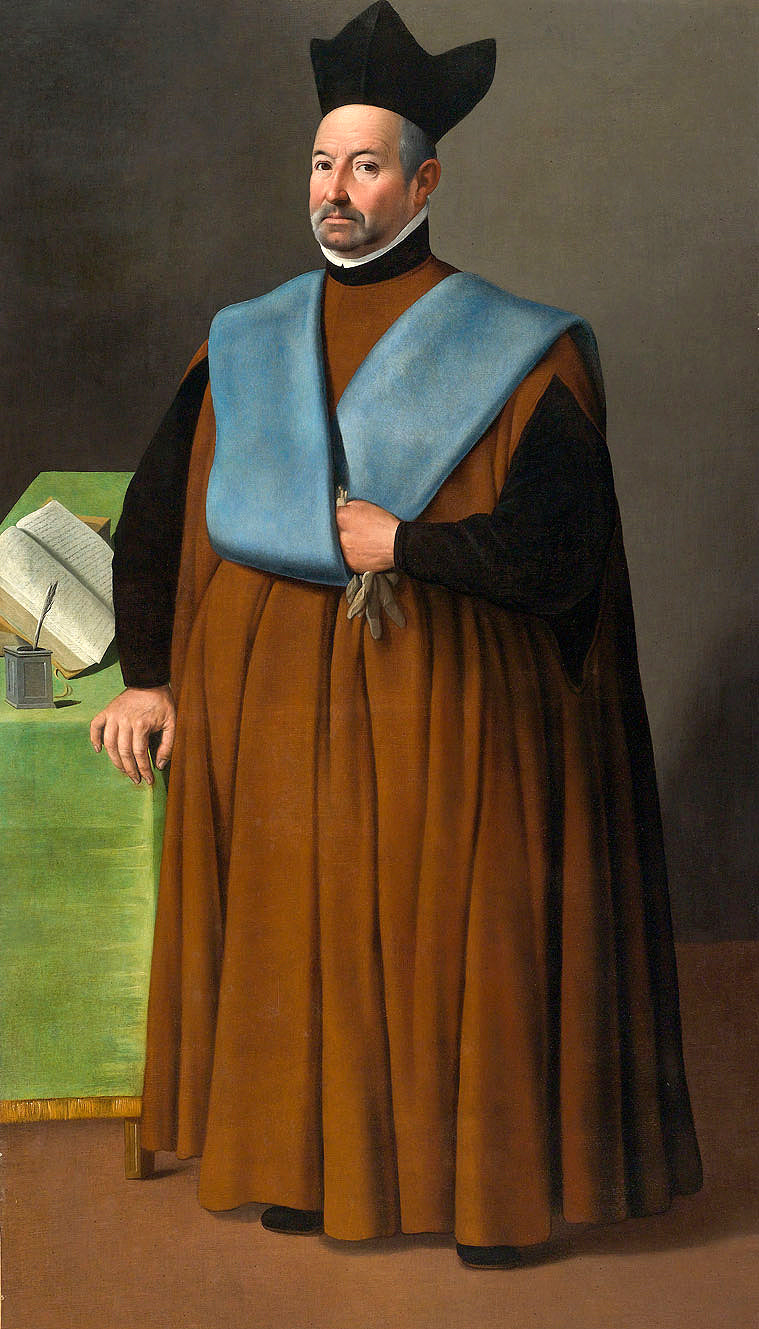Juan Martínez Serrano Doktor Portresi - Francisco de Zurbarán