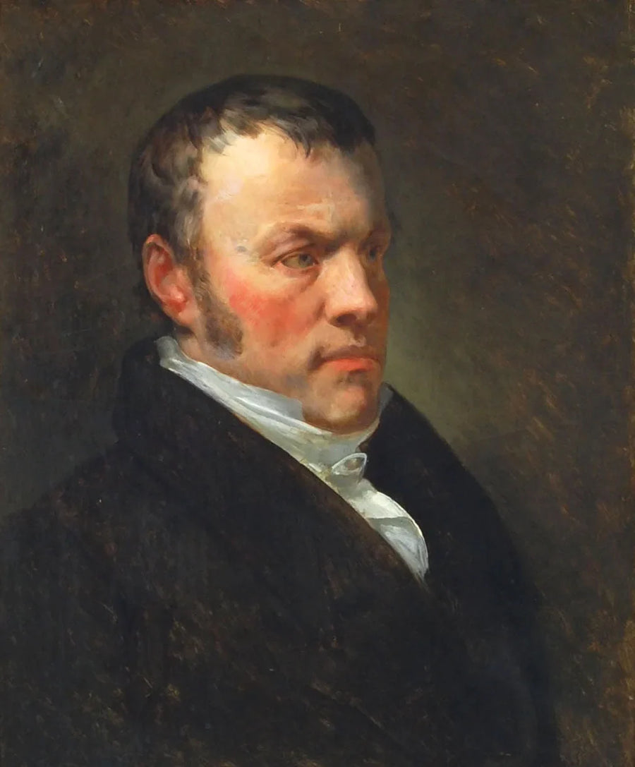 Dr. Johann Gaspar Spurzheim Portresi - Ary Scheffer