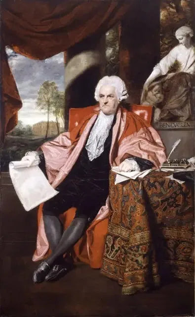 Dr. John Ash (1723-1798) Portresi - Joshua Reynolds