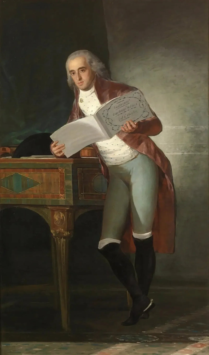 Albay Dükü Portresi - Francisco de Goya