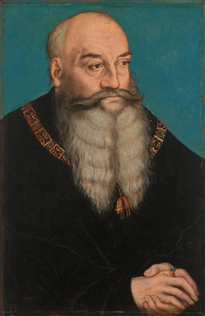 Saxe Dükü Georges Portresi - Lucas Cranach the Elder