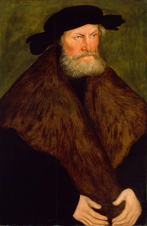 Saxe Dükü Henri Pieux Portresi - Lucas Cranach the Elder