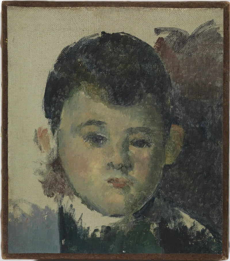 Sanatçının oğlu portresi - Paul Cézanne