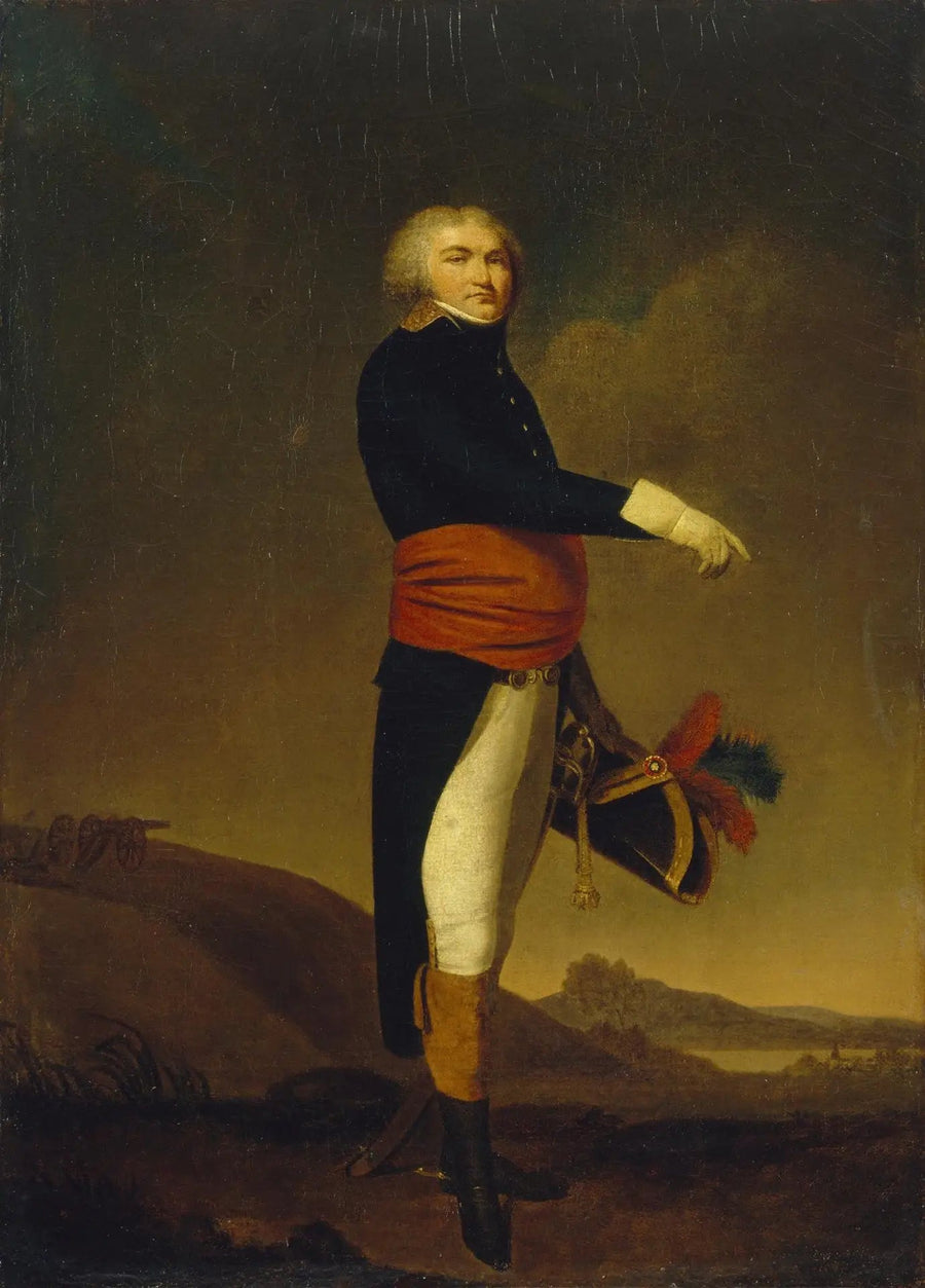General J.-B. Kléber Portresi - Louis-Léopold Boilly
