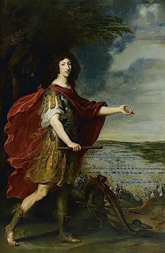 Rocroi Savaş Alanı Önünde Büyük Condé Portresi (19 Mayıs 1643) - Juste d'Egmont