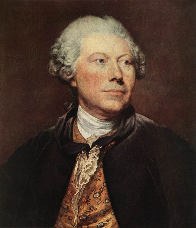 Gravürcü Jean-Georges Wille Portresi - Jean-Baptiste Greuze