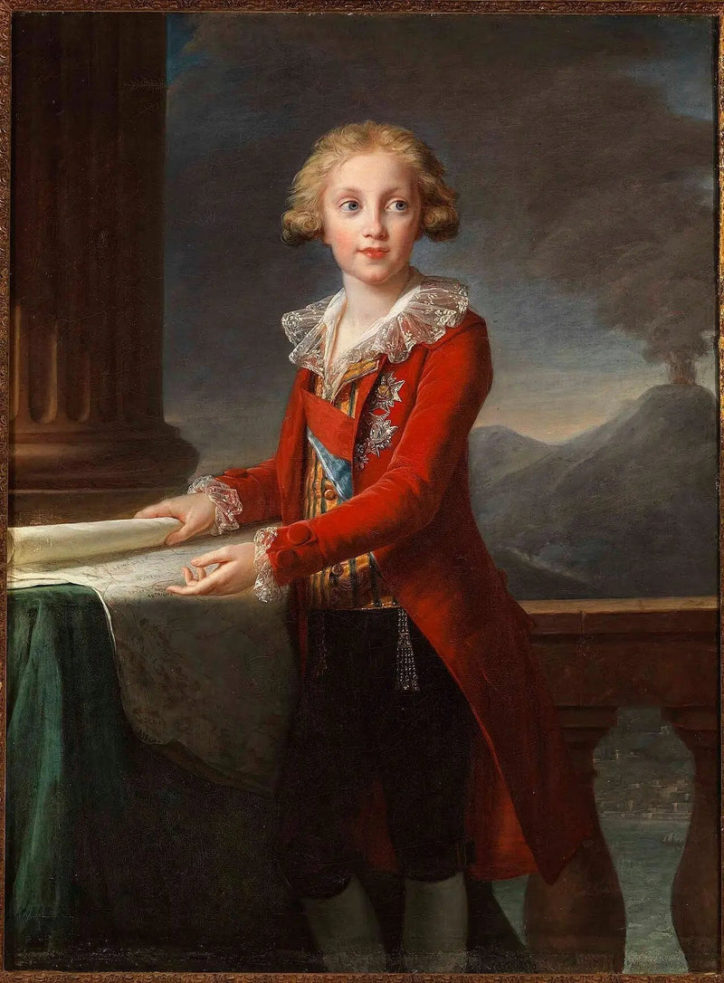 Genç Francesco de Bourbon-Sicile Portresi - Élisabeth Vigée Le Brun