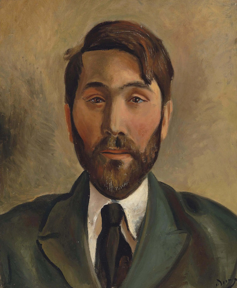 Léopold Zborowski Tüccar Portresi - André Derain