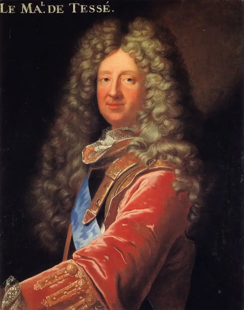 Tessé Mareşali Portresi - Hyacinthe Rigaud