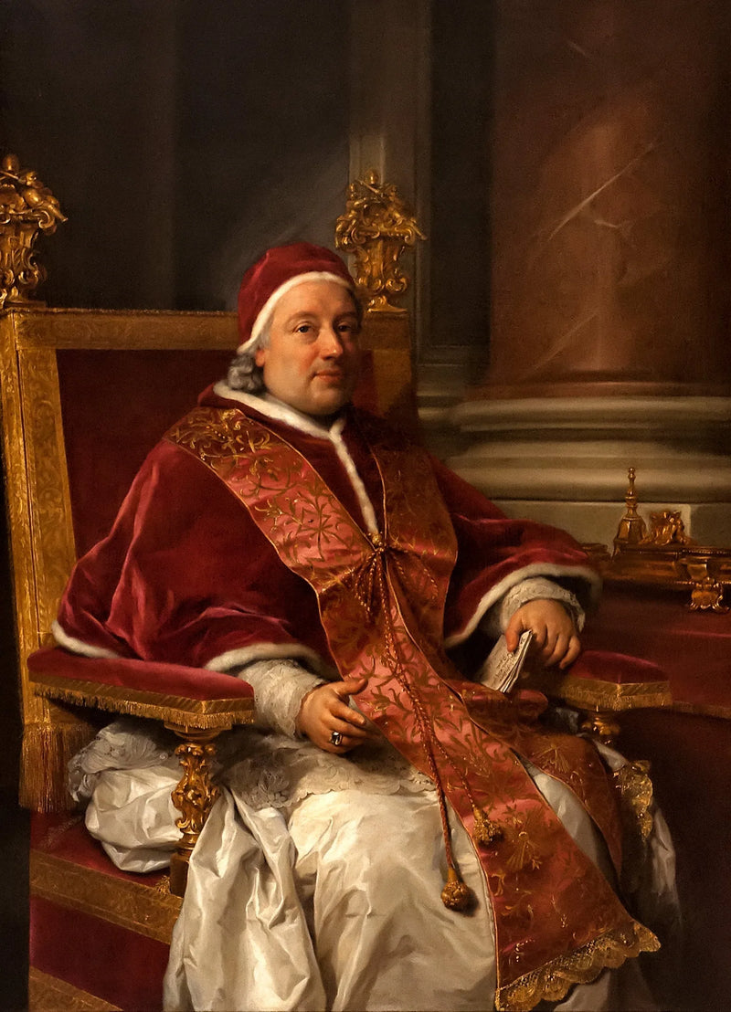 Kral Clement XIII Rezzonico Portresi - Anton Raphael Mengs