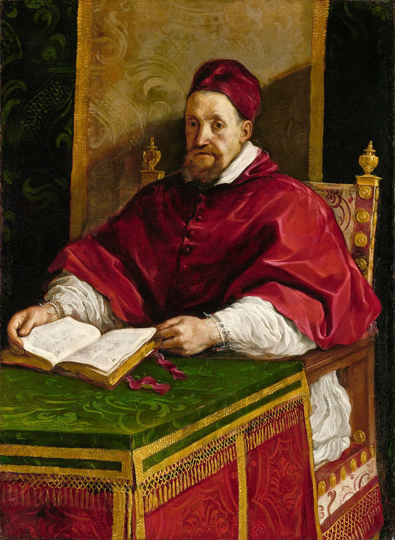 Gregory XV Papası Portresi - Guercino