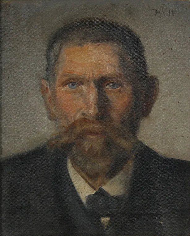 Balıkçı Jens Martin Jensen Røntved Portresi - Michael Peter Ancher