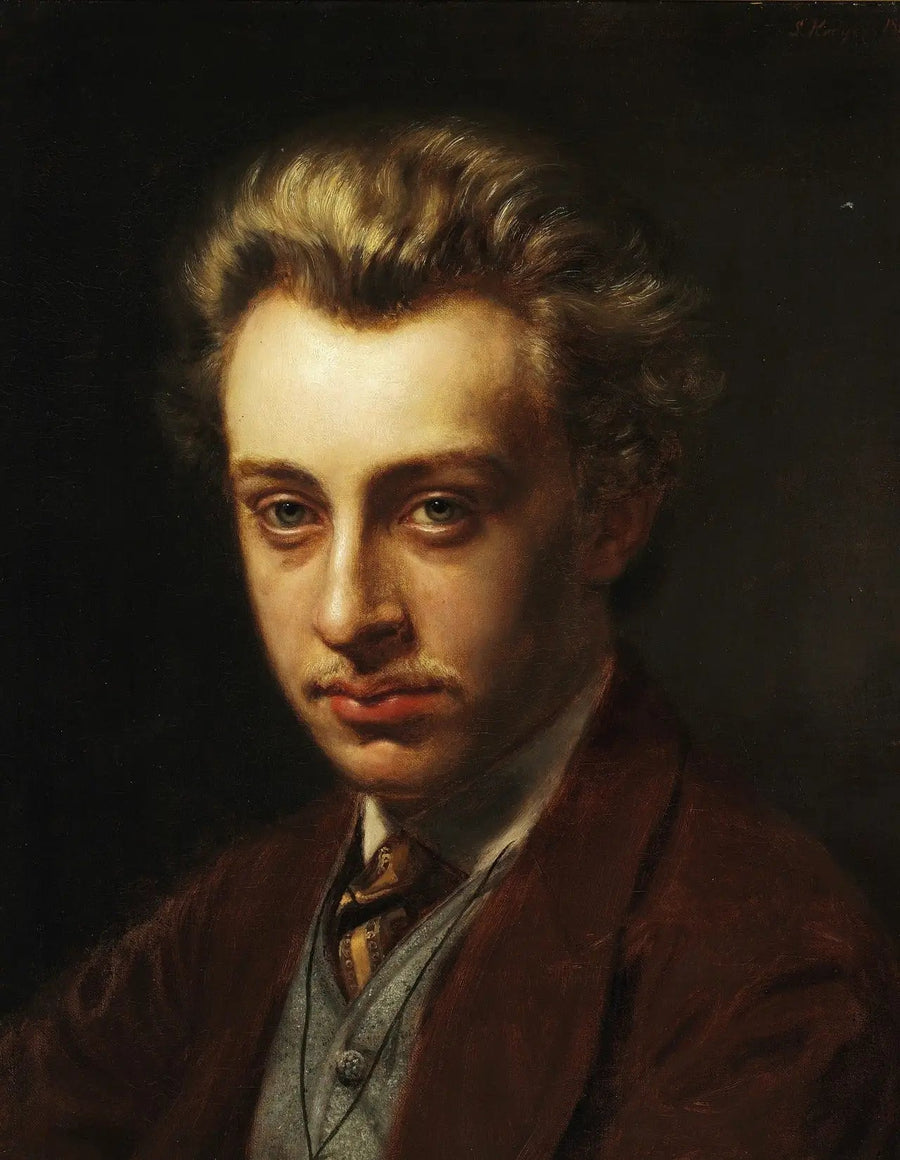 Frans Schwartz Ressam Portresi - Peder Severin Krøyer