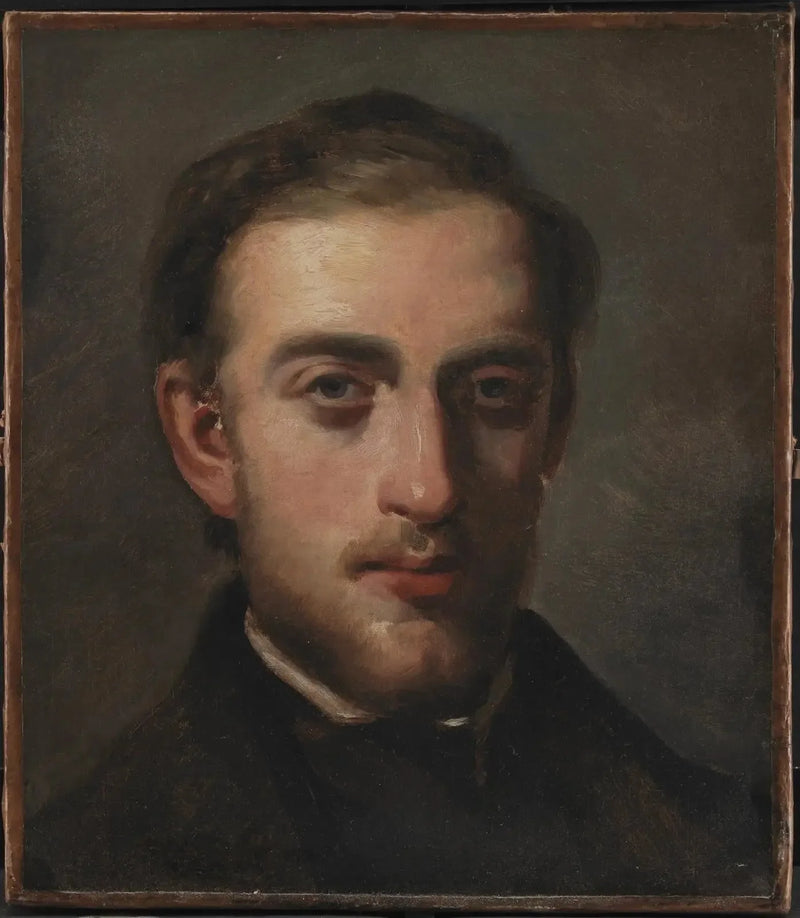Ressam Fritz Melbye'nin Portresi (1826-1869) - Camille Pissarro