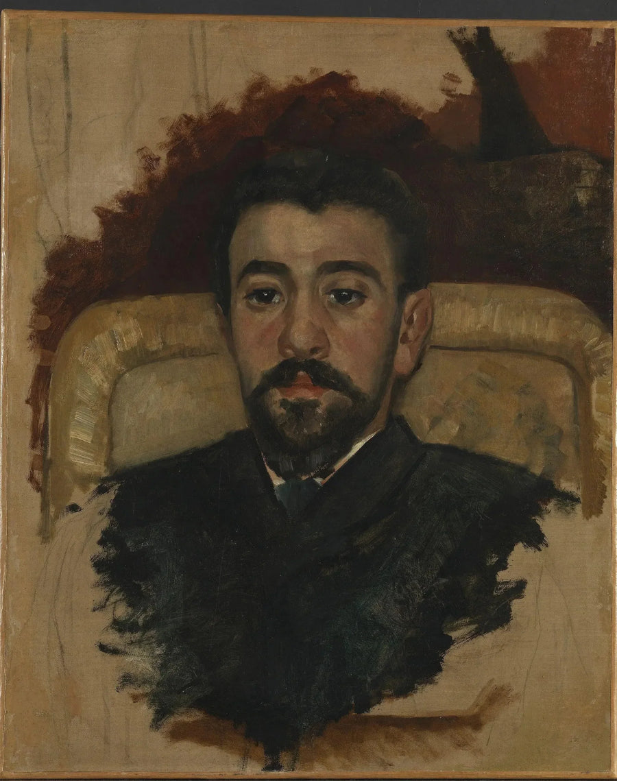 İtalyan ressam Giuseppe De Nittis'in Portresi - Édouard Manet