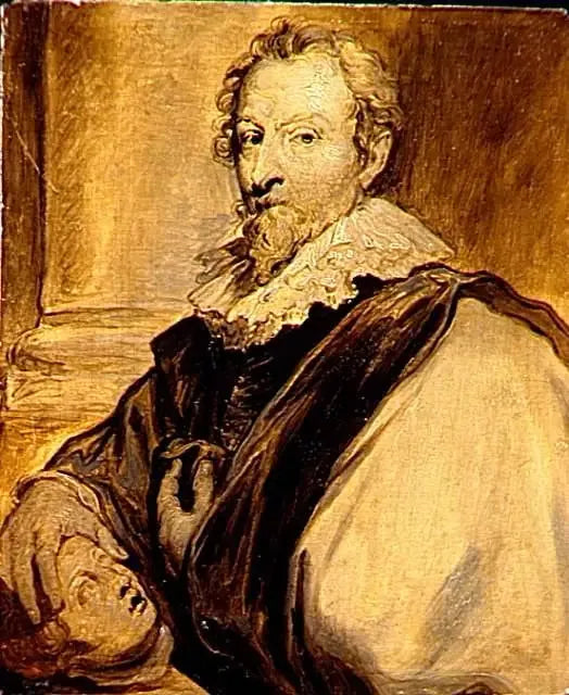 Van Baelen Ressamı Portresi - Antoine van Dyck