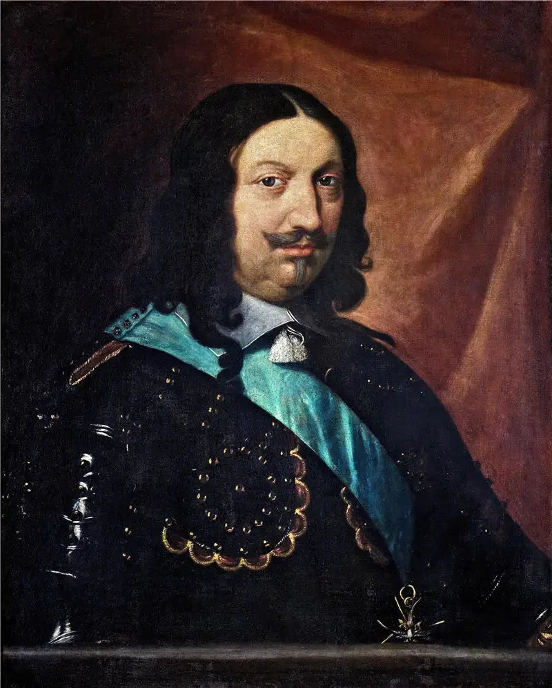 Prens Honoré II'nin Portresi (1597-1662) - Philippe de Champaigne