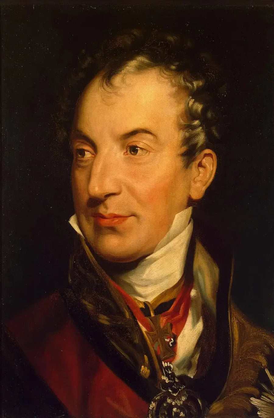 Prens Klemens Wenzel Lothar von Metternich Portresi (1773-1859) - Thomas Lawrence