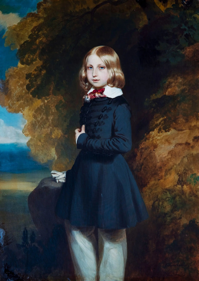 Flandre Kontu Prens Philippe Portresi - Franz Xaver Winterhalter