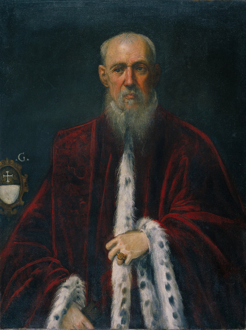 Alessandro Gritti Savcısı Portresi - Jacopo Tintoretto