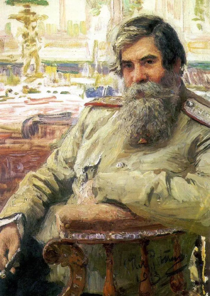 V. M. Bekhterev Psikiyatrist ve Nörolog Portresi (1913) - Ilya Repin