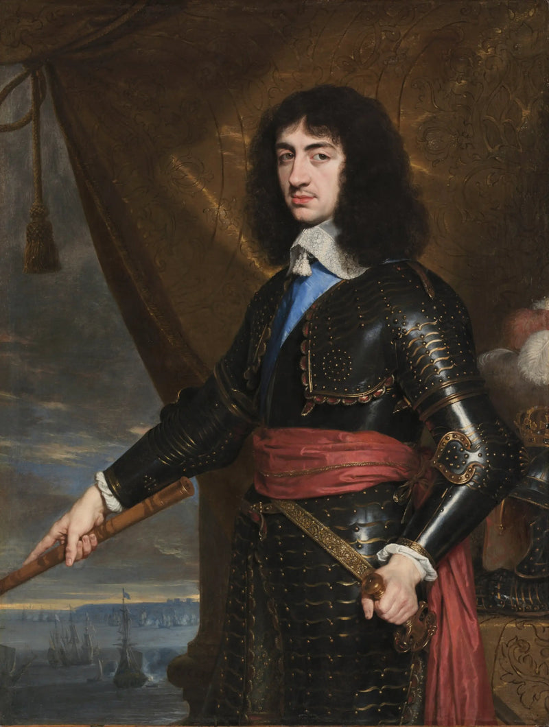 İngiltere Kralı II. Charles Portresi - Philippe de Champaigne